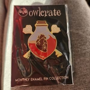 THis Poison Heart Enamel Pin